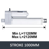 Hall Electric Linear Motion Actuator 24V DC Motor 4000N 880LB Load - DHLA4000