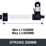 Hall Electric Linear Motion Actuator 24V DC Motor 3000N 660LB Load - DHLA3000P-Hall-HS1-1V4