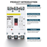 DHM1X-3P Molded Case Circuit Breaker