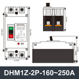 DHM1Z-2P DC Molded Case Circuit Breaker