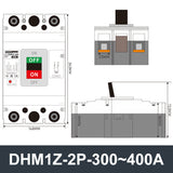 DHM1Z-2P DC Molded Case Circuit Breaker