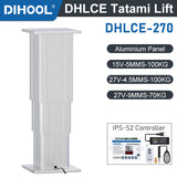 DHLCE-AL 3 Stage Electric Lifting Column - AL Panel 1000N 220LB Load - DHLCE-270