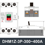 DHM1Z-3P DC Molded Case Circuit Breaker