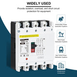 DHM1X-4P Molded Case Circuit Breaker