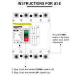 DHM1X-4P Molded Case Circuit Breaker