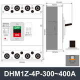 DHM1Z-4P DC Molded Case Circuit Breaker