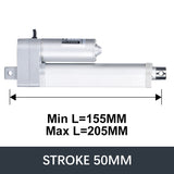 Hall Electric Linear Motion Actuator 24V DC Motor 4000N 880LB Load - DHLA4000