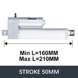 Electric Linear Motion Actuator 12V DC Motor 4000N 880LB Load - DHLA4000