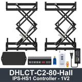 DHLCT-C2-80 Electric Scissor Lift 12V/24V DC Motor 800N 176LB Load