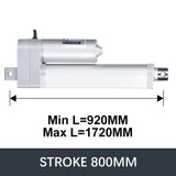 Hall Electric Linear Motion Actuator 24V DC Motor 4000N 880LB Load - DHLA4000