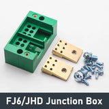 FJ6/JHD Junction Box Unipolar Splitter 1/2/3/4-IN Multiple-OUT Metering Wire Connector Terminal Block Distribution Box