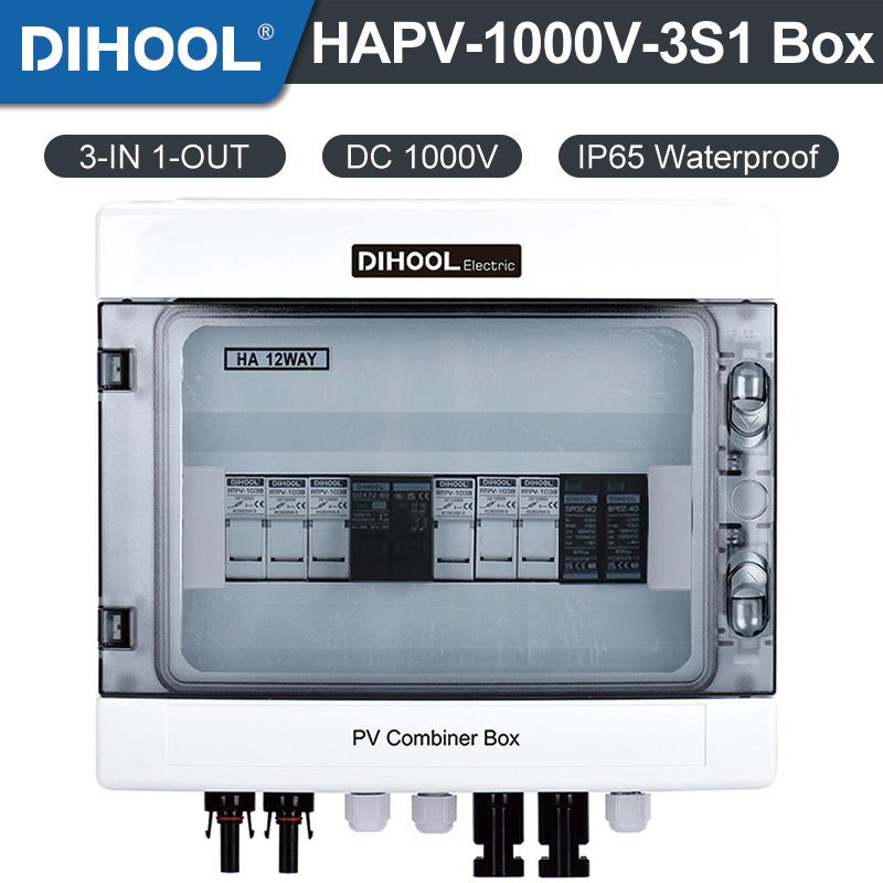 HAPV-1000V-3S1 PV Combiner Box