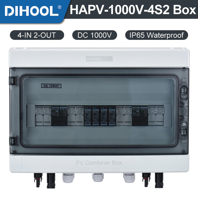 HAPV-1000V-4S2 PV Combiner Box