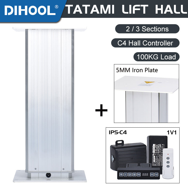 Tatami Lifting Column Iron Plate 29~32V DC Motor 1600N 352LB Load - DHLCE-Hall-C4