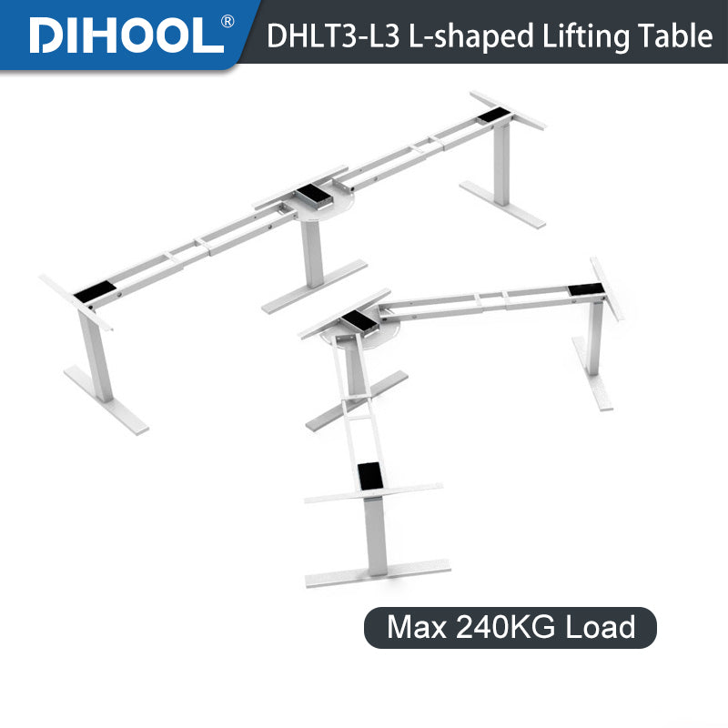 DHLT3-L3 L-shaped Lifting Table(with adjustable angle)