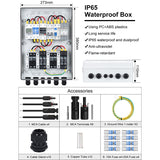 PVACD-2S2 Solar DC AC Grid Connected Integrated Box