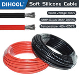 Super Soft Silicone Cable Heat Resistant Tin-plated Copper Wire 70MM²-00AWG 95MM²-000AWG