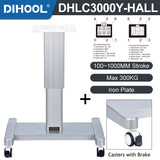 Movable Electric Lifting Column 24V DC Motor 3000N 660LB Load - DHLC3000Y-Hall-HS1